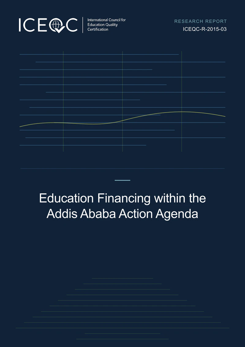 ICEQC-R-2015-03 — Education Financing within the Addis Ababa Action Agenda cover