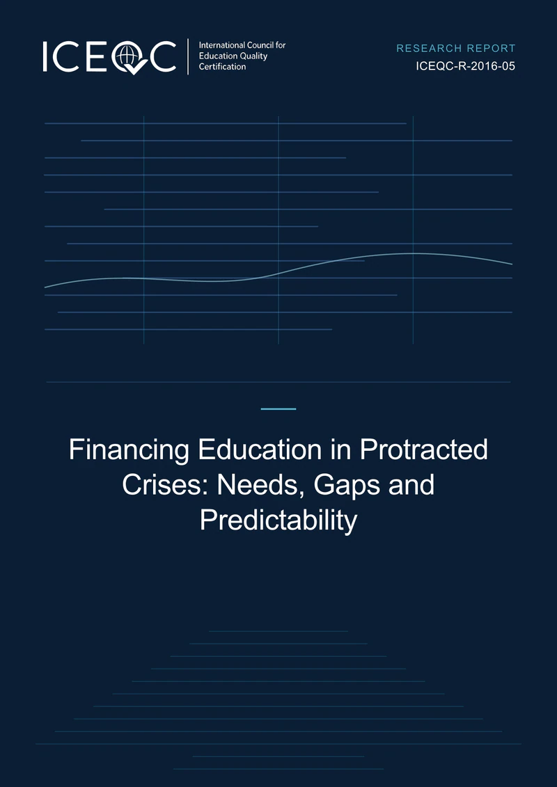 ICEQC-R-2016-05 — Financing Education in Protracted Crises: Needs, Gaps and Predictability cover