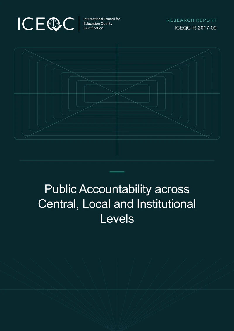ICEQC-R-2017-09 — Public Accountability across Central, Local and Institutional Levels cover