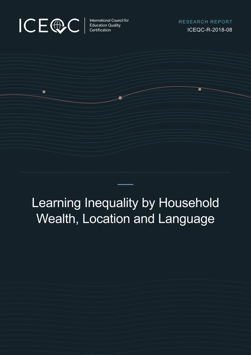 ICEQC-R-2018-08 — Learning Inequality by Household Wealth, Location and Language cover