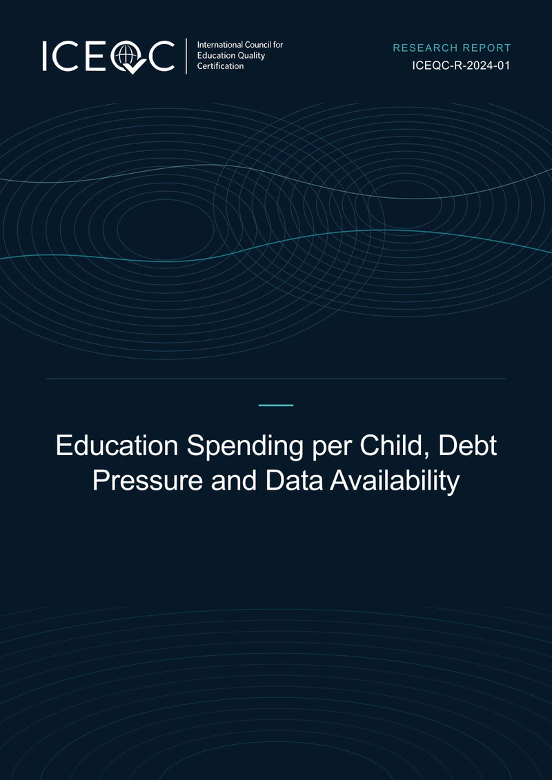 ICEQC-R-2024-01 — Education Spending per Child, Debt Pressure and Data Availability cover