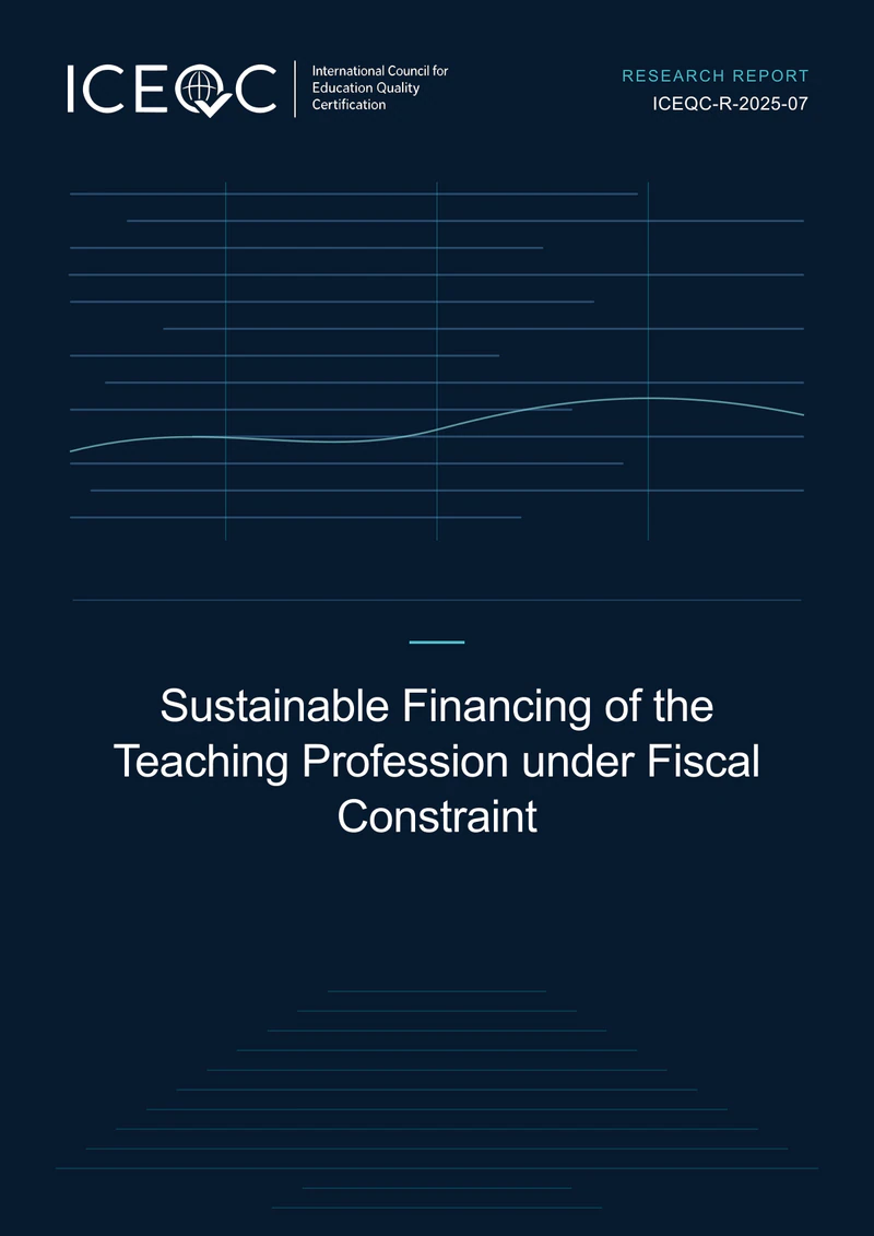 ICEQC-R-2025-07 — Sustainable Financing of the Teaching Profession under Fiscal Constraint cover